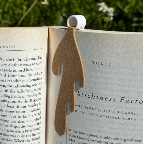 Creative Coffee Bookmark - The clever Shelf