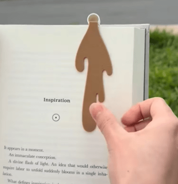 Creative Coffee Bookmark - The clever Shelf