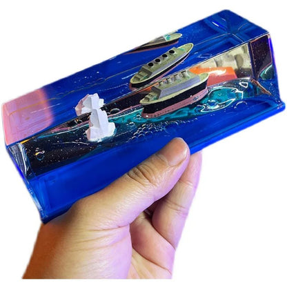 Creative Cruise Ship Fluid Drift Bottle - The clever Shelf