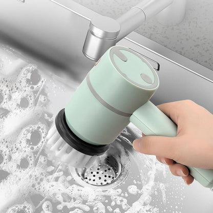 Electric Cleaning Brush 3 Brush Heads Cleaner Multifunctional - The clever Shelf