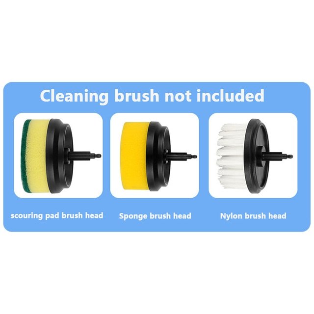 Electric Cleaning Brush 3 Brush Heads Cleaner Multifunctional - The clever Shelf