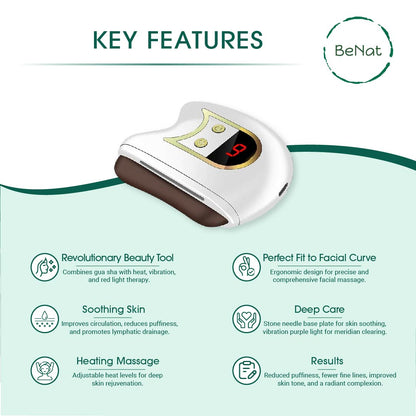 Electric Gua Sha Facial Sculpting Tool - The clever Shelf