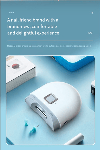 Electric Nail Clipper With Light Nail Polishing Machine - The clever Shelf