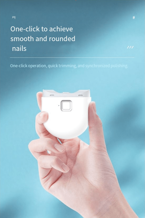 Electric Nail Clipper With Light Nail Polishing Machine - The clever Shelf