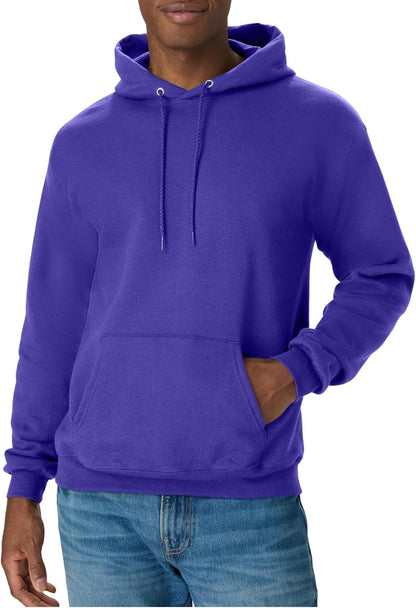 Hanes Men's Hoodie - EcoSmart Fleece Hooded Sweatshirt for Men & Women - Midweight Fleece - Big & Tall Available - The clever Shelf