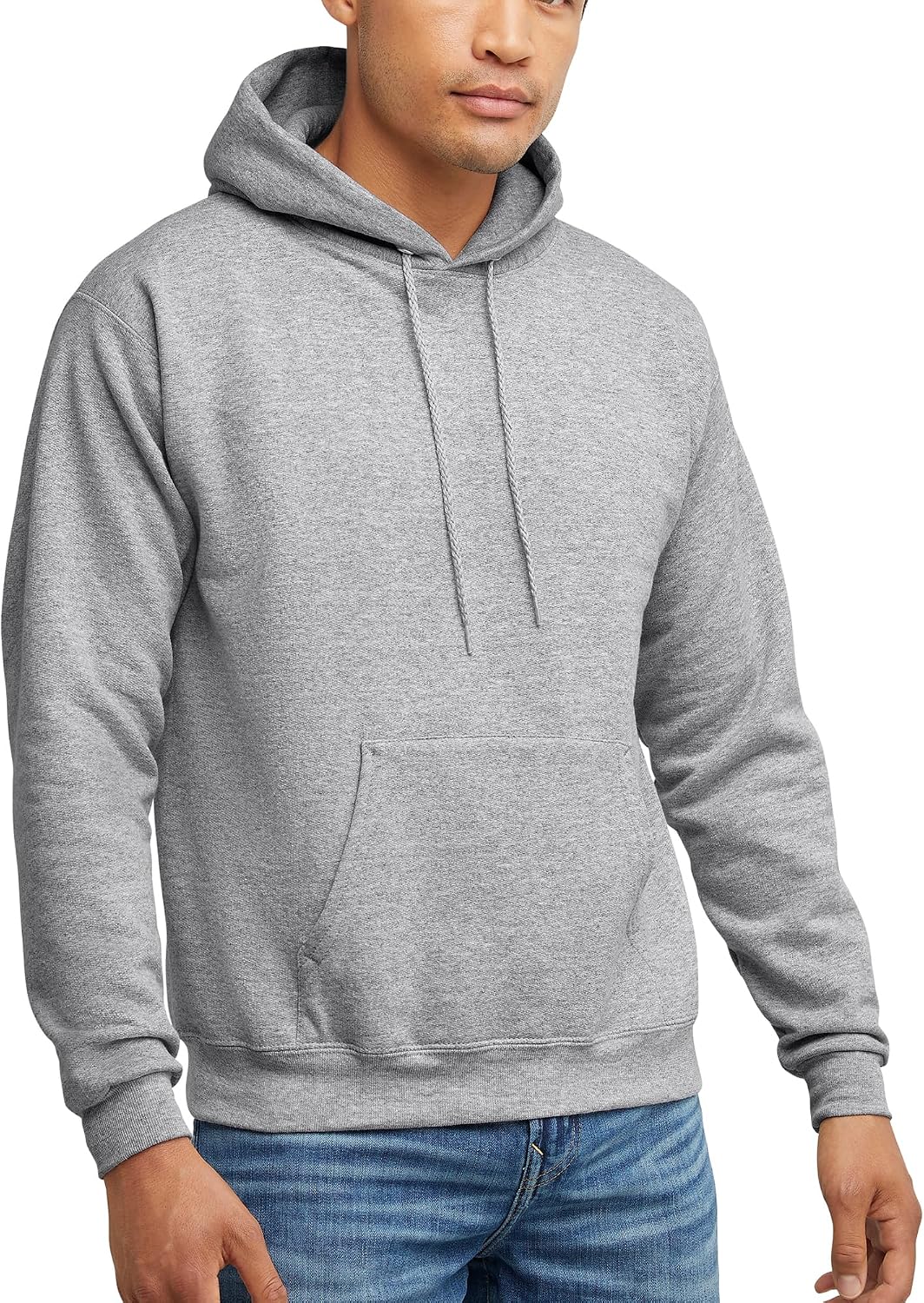 Hanes Men's Hoodie - EcoSmart Fleece Hooded Sweatshirt for Men & Women - Midweight Fleece - Big & Tall Available - The clever Shelf