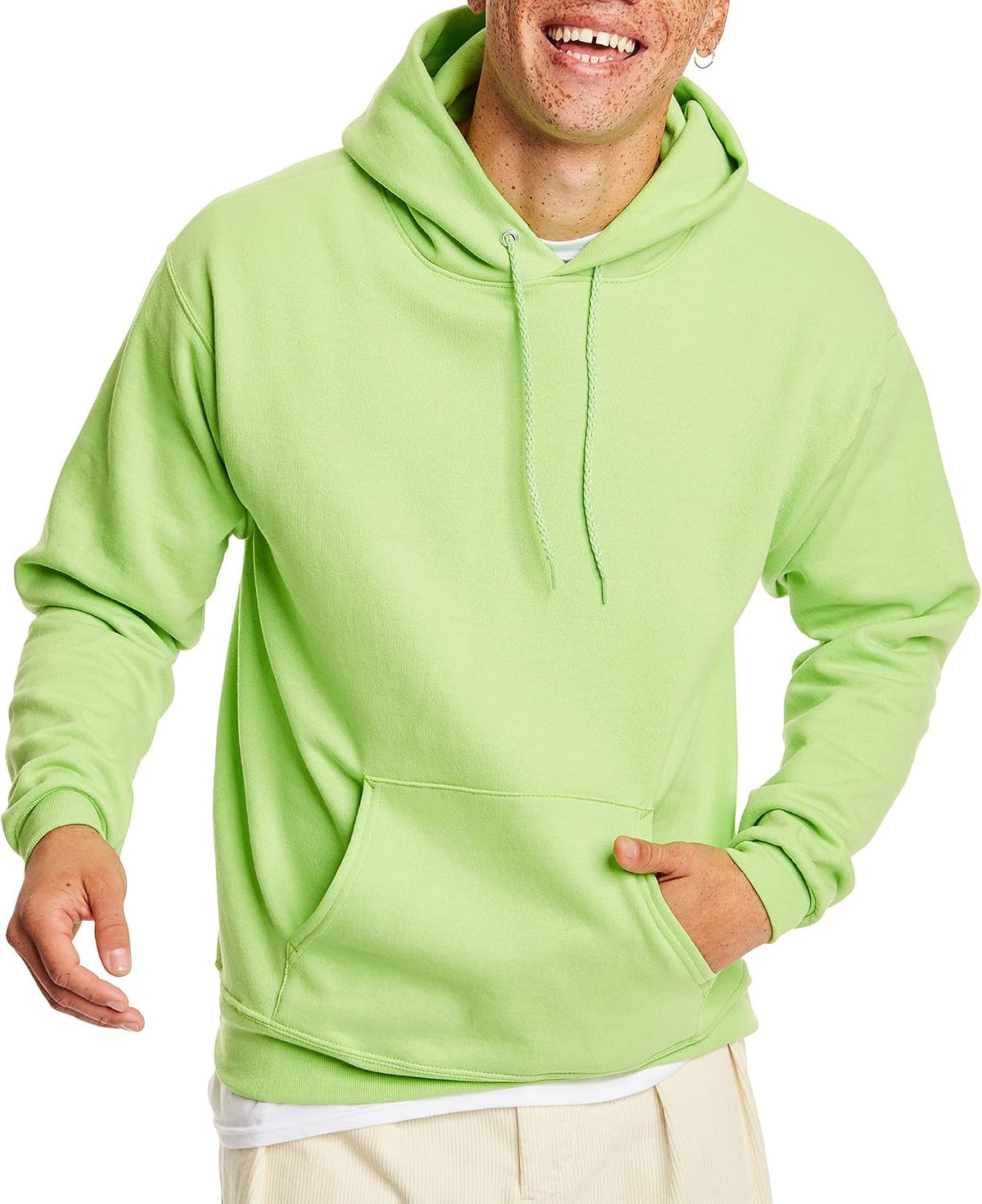 Hanes Men's Hoodie - EcoSmart Fleece Hooded Sweatshirt for Men & Women - Midweight Fleece - Big & Tall Available - The clever Shelf