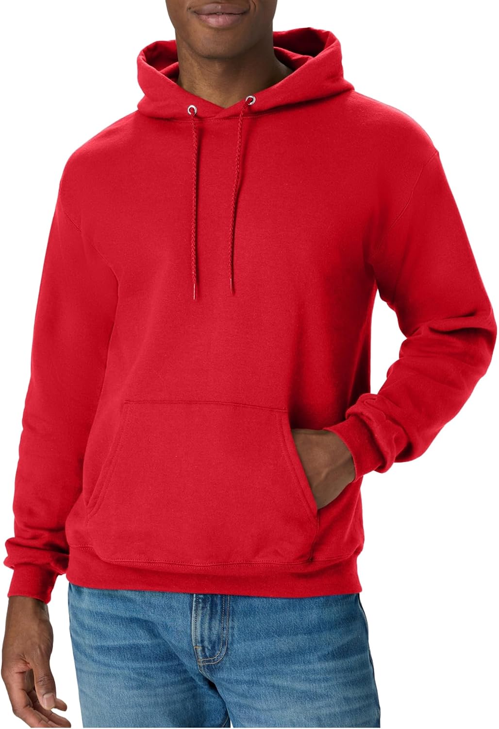 Hanes Men's Hoodie - EcoSmart Fleece Hooded Sweatshirt for Men & Women - Midweight Fleece - Big & Tall Available - The clever Shelf