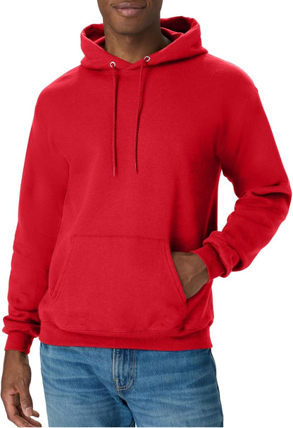 Hanes Men's Hoodie - EcoSmart Fleece Hooded Sweatshirt for Men & Women - Midweight Fleece - Big & Tall Available - The clever Shelf