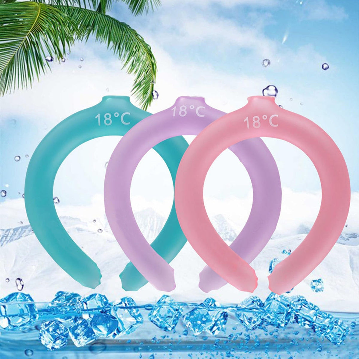 Ice Maker Cooling Tube Cooling Neck Wraps - The clever Shelf