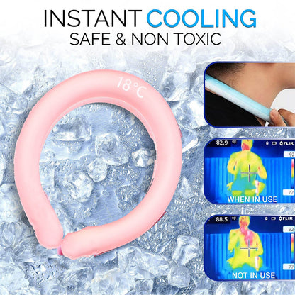 Ice Maker Cooling Tube Cooling Neck Wraps - The clever Shelf