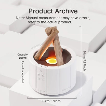 Simulated Flame Aroma Diffuser - The clever Shelf