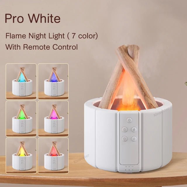 Simulated Flame Aroma Diffuser - The clever Shelf