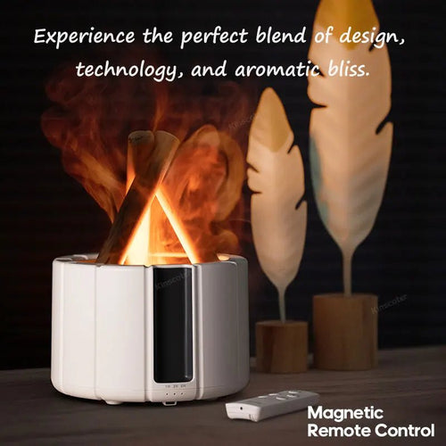Simulated Flame Aroma Diffuser - The clever Shelf